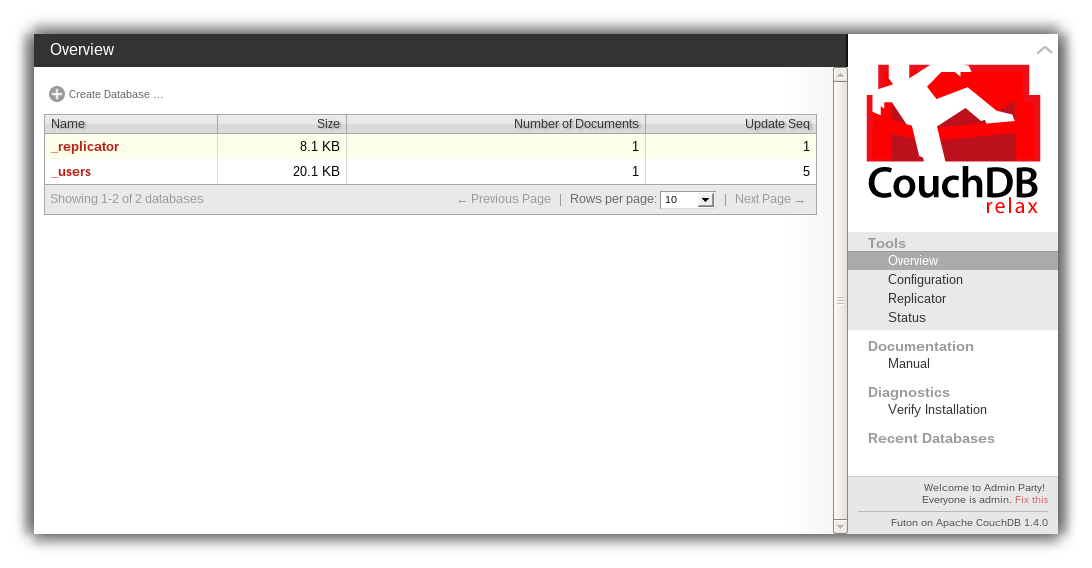 Ubuntu 安裝 CouchDB
