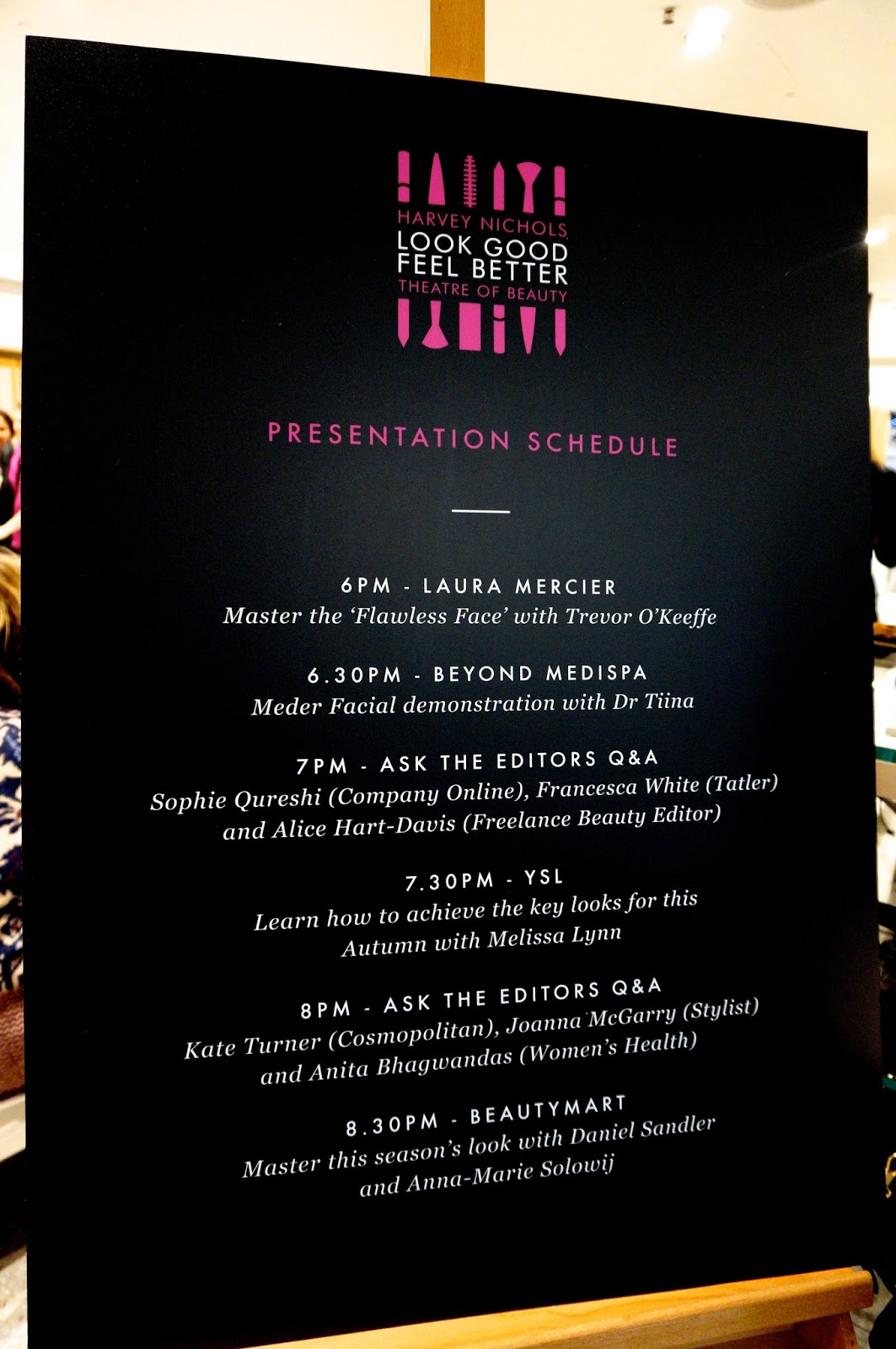 Theatre of Beauty, Harvey Nichols