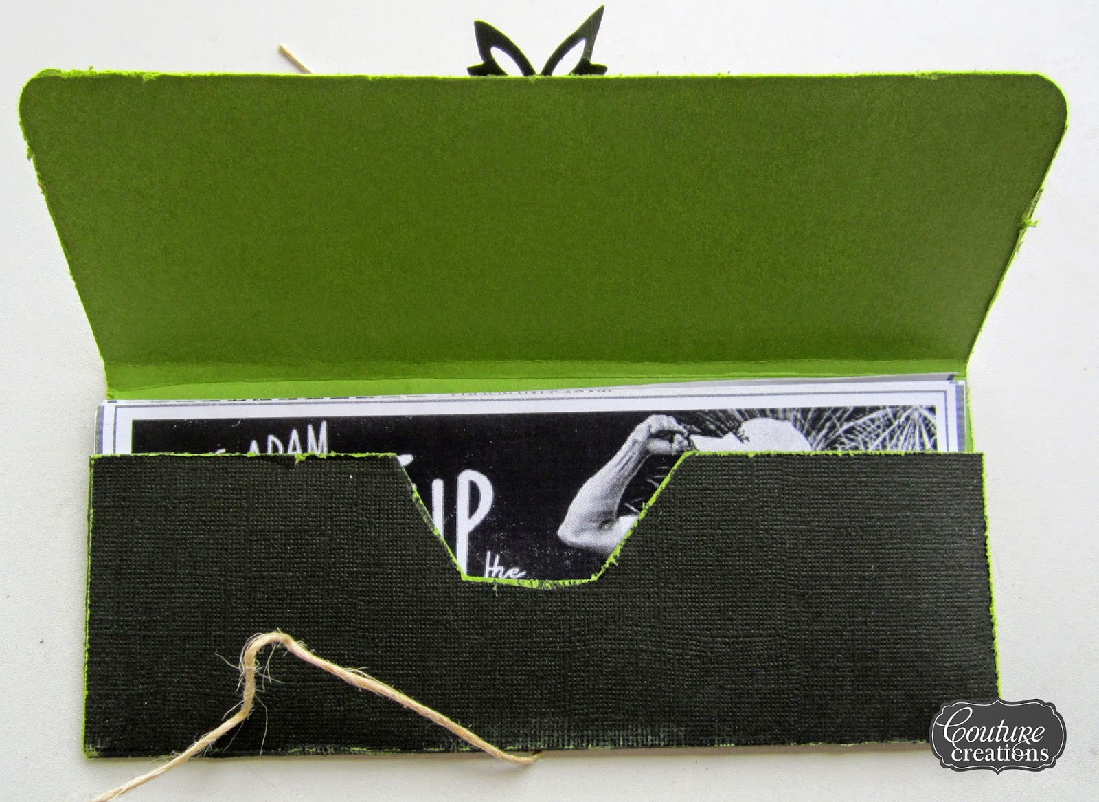 Gift Voucher Holder and Matching Card by Kerrie Gurney Couture Creations