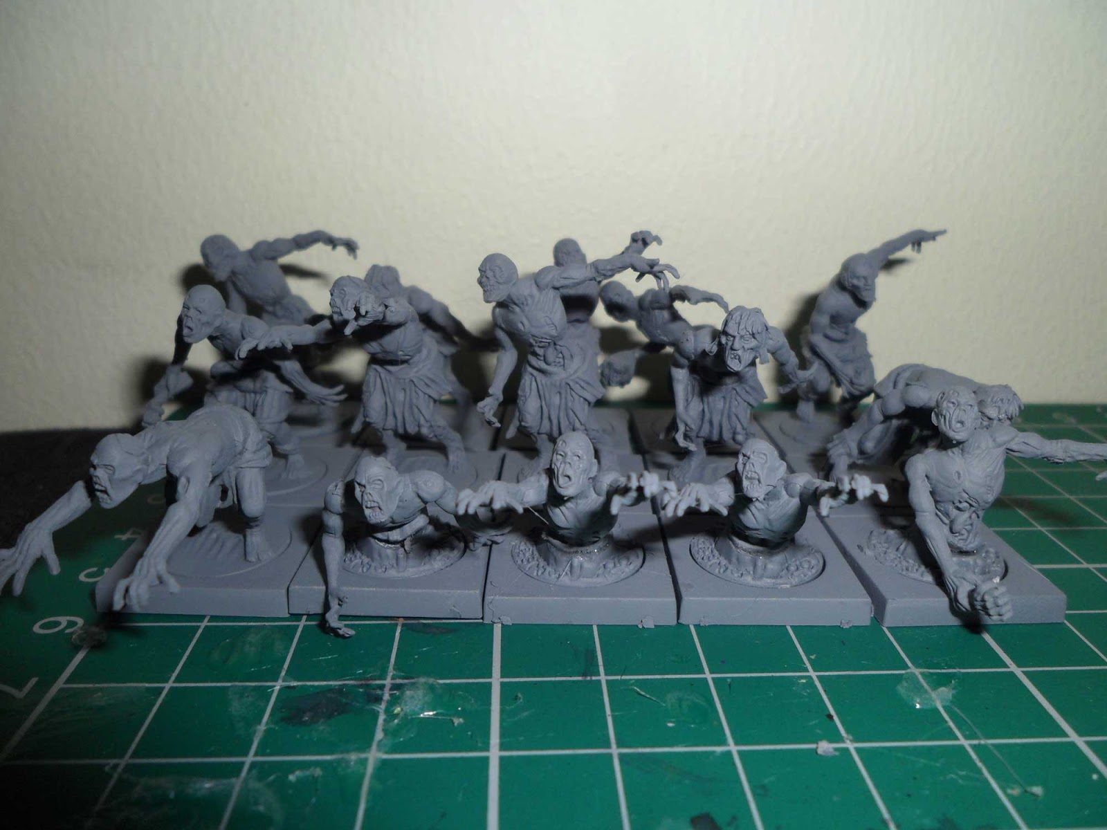 Turno's Wargaming blog Painting Kings of War Undead Zombies