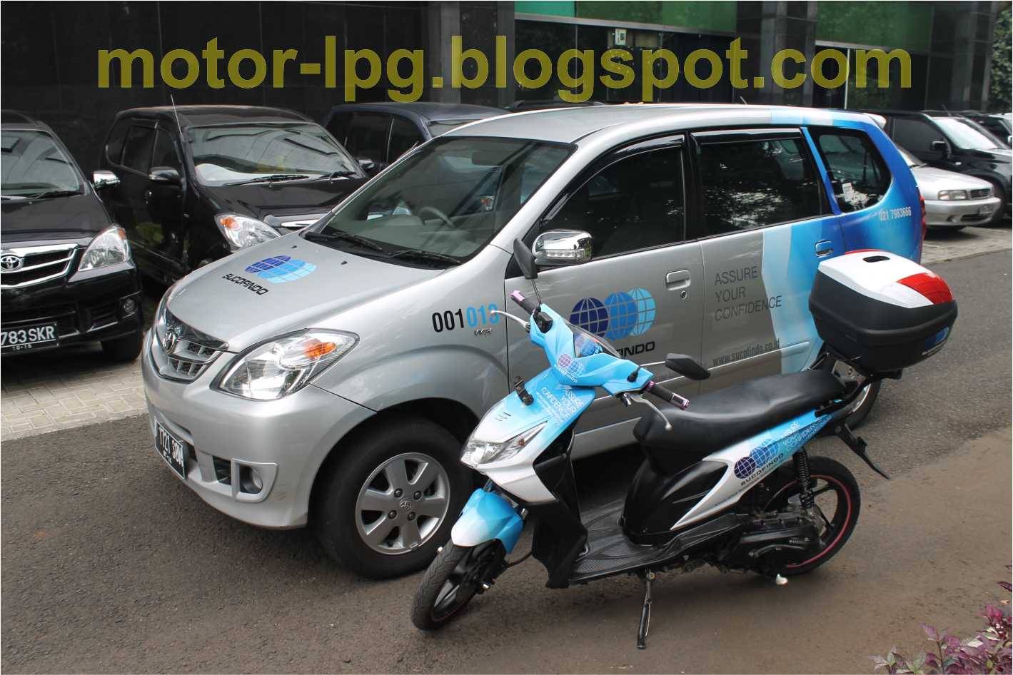Konverter Kit LPG untuk Sepeda Motor: Gambar Foto Mobil 
