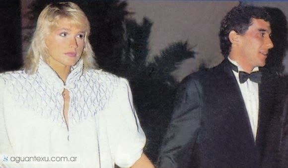 Ayrton Senna Forever: Photos Ayrton Senna and girlfriend