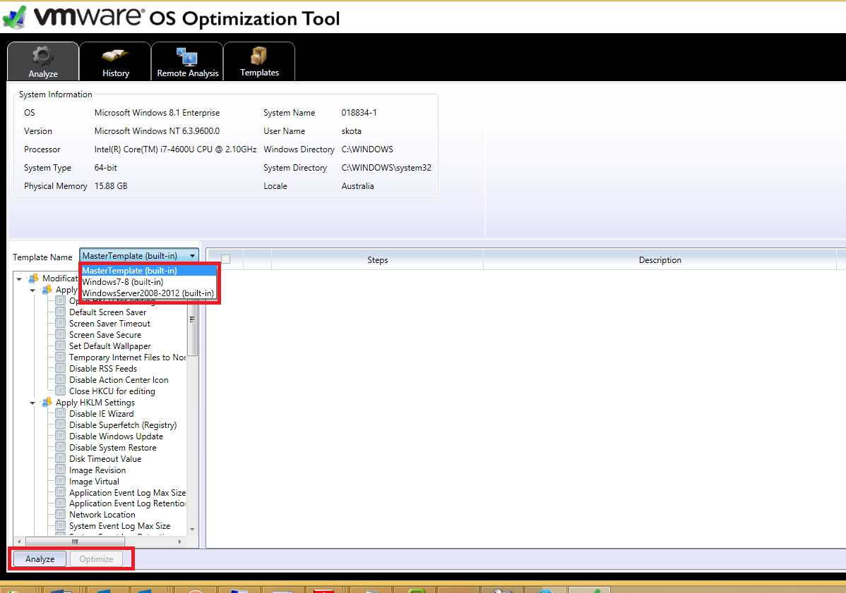 Vmware optimization. Vmware os optimization tool. windows optimization tool.