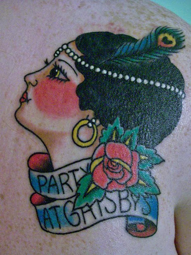 A festa de gatsby da tatuagem