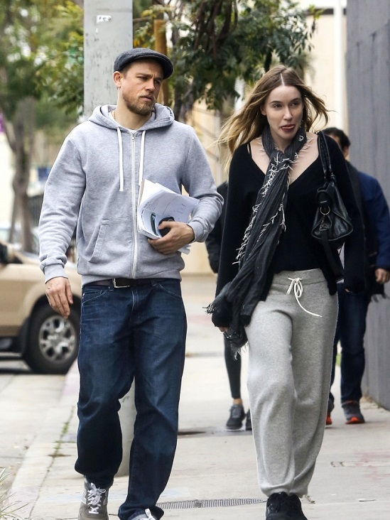 VJBrendan.com: Out & About: Charlie Hunnam Furniture Shopping In LA