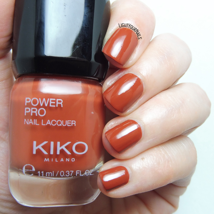 Smalto color caramello Kiko Power Pro 117 Brick On Trend caramel creme nail polish #kikonails #kikocosmetics #kikotrendsetter #lightyournails Smalto color caramello Kiko Power Pro 117 Brick On Trend caramel creme nail polish #kikonails #kikocosmetics #kikotrendsetter #lightyournails