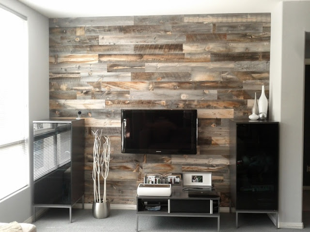 Stikwood Reclaimed Wood Panels Perfect For Diyers Driven By Decor Stikwood Pinterest