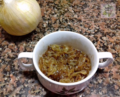 Cebolla Caramelizada al Micro. Cebolla Caramelizada al Micro.