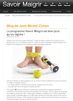 rééquilibrage alimentaire par Jean-Michel Cohen avec 10 euros de réduction immédiate (code promo sur le coaching "savoir Maigrir")