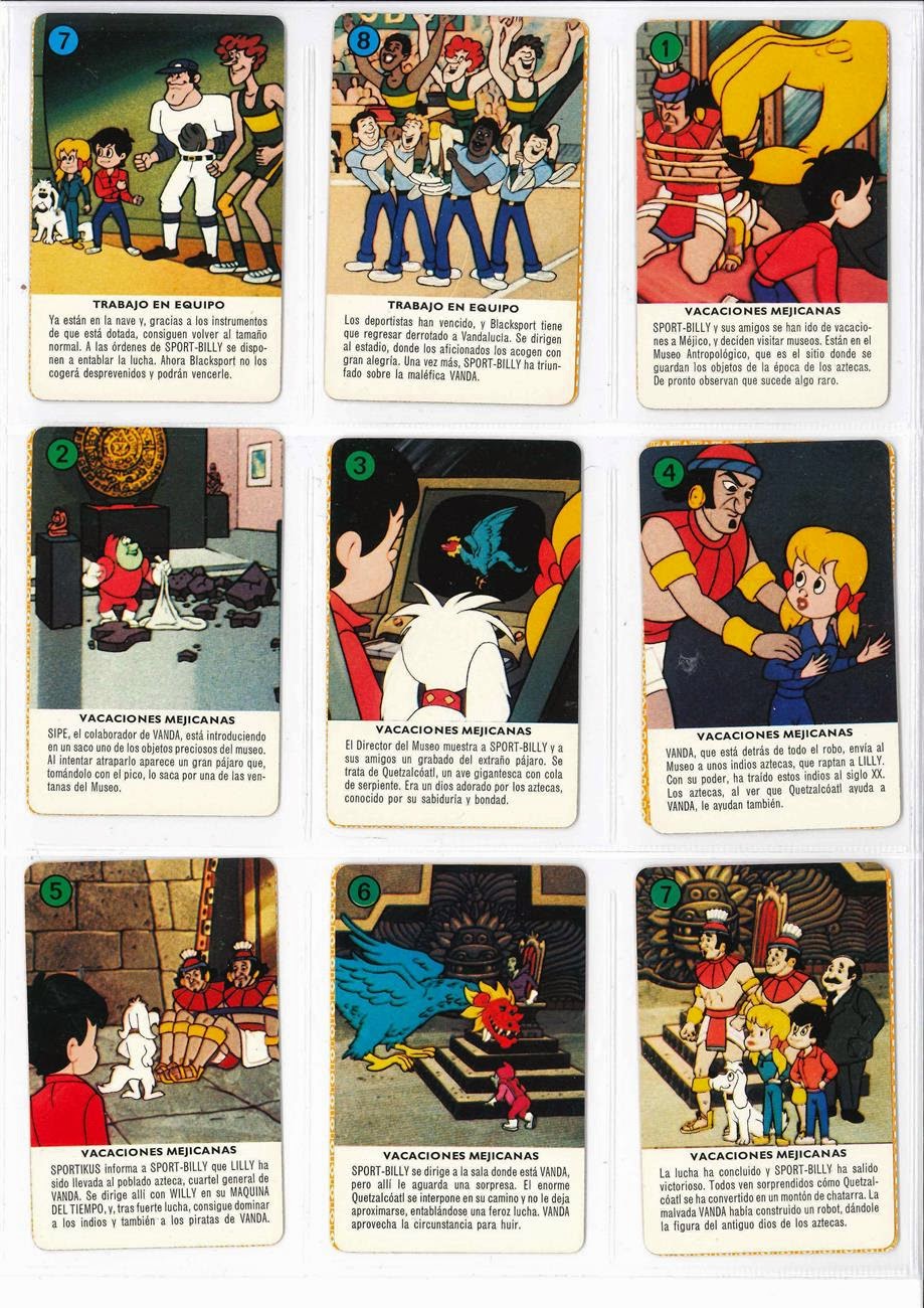Barajas y Naipes Aventuras de Sport Billy