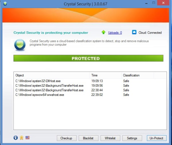 برنامج كشف الفيروسات الخبيثة وحذفها Crystal Security 3.5.0 تحميل برنامج كشف الفيروسات الخبيثة وحذفها
