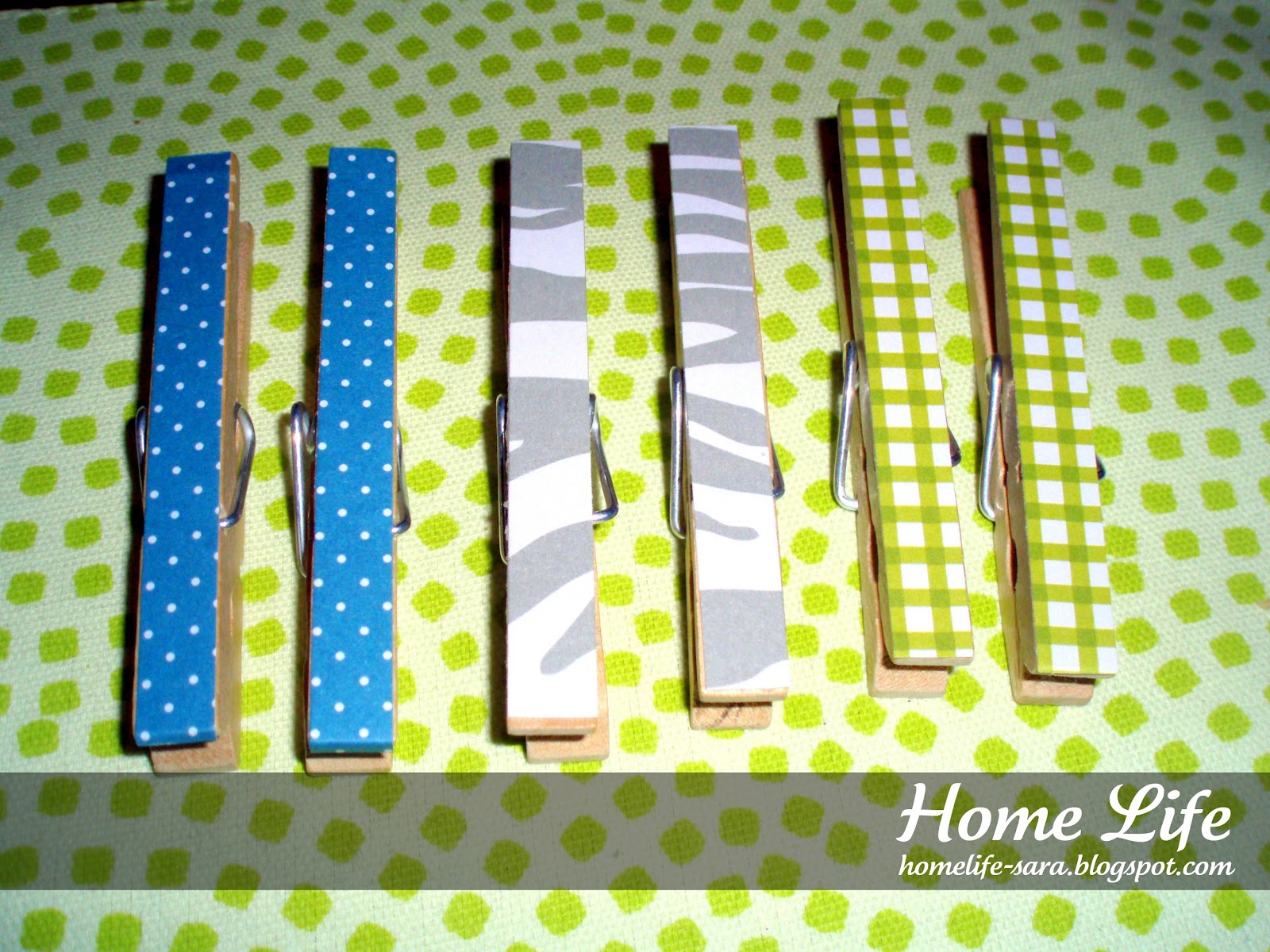 Home Life: Easy Clothespin Magnets