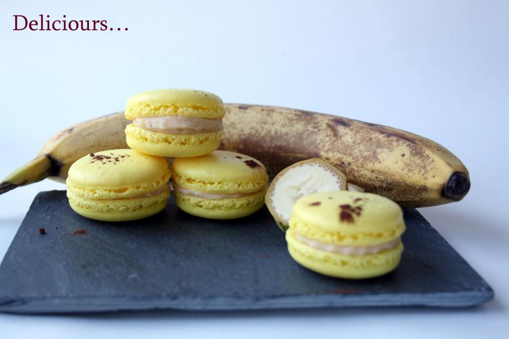 Deliciours...: Macarons au caramel à la banane