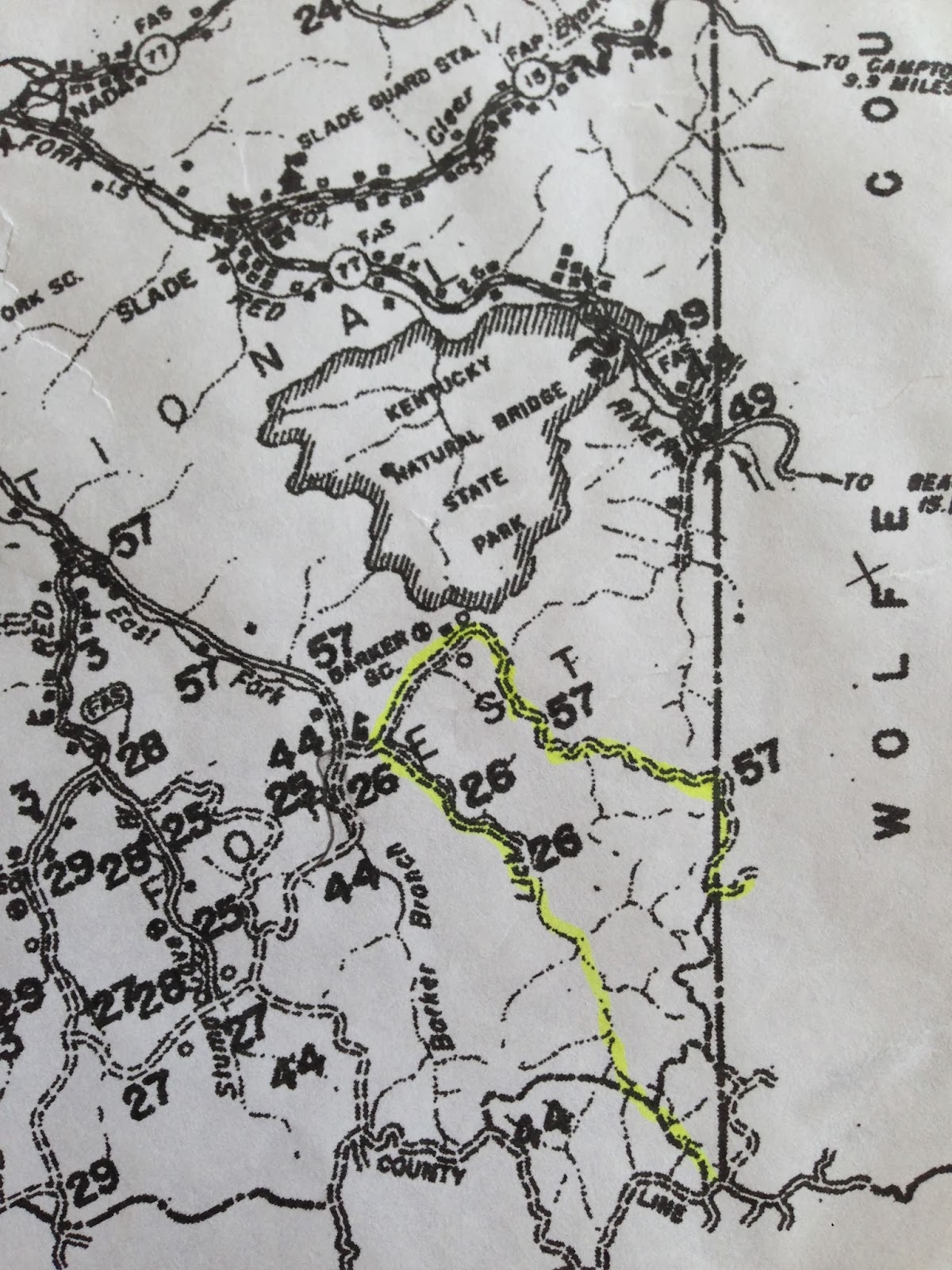 Friends of Boone Spotlight on Powell County, home of Natural Bridge State Park