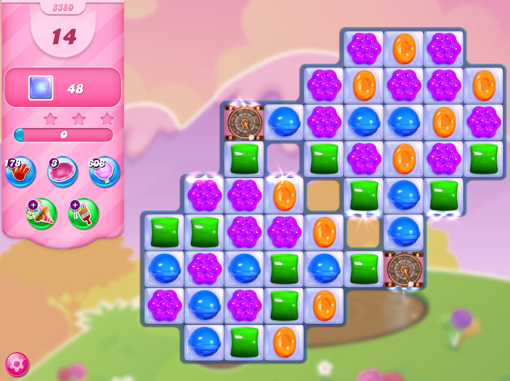 Candy Crush Saga level 3380 Candy Crush Saga level 3380