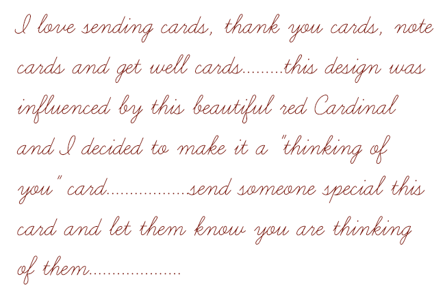 glenda's World  Thinking of You Note Card Set