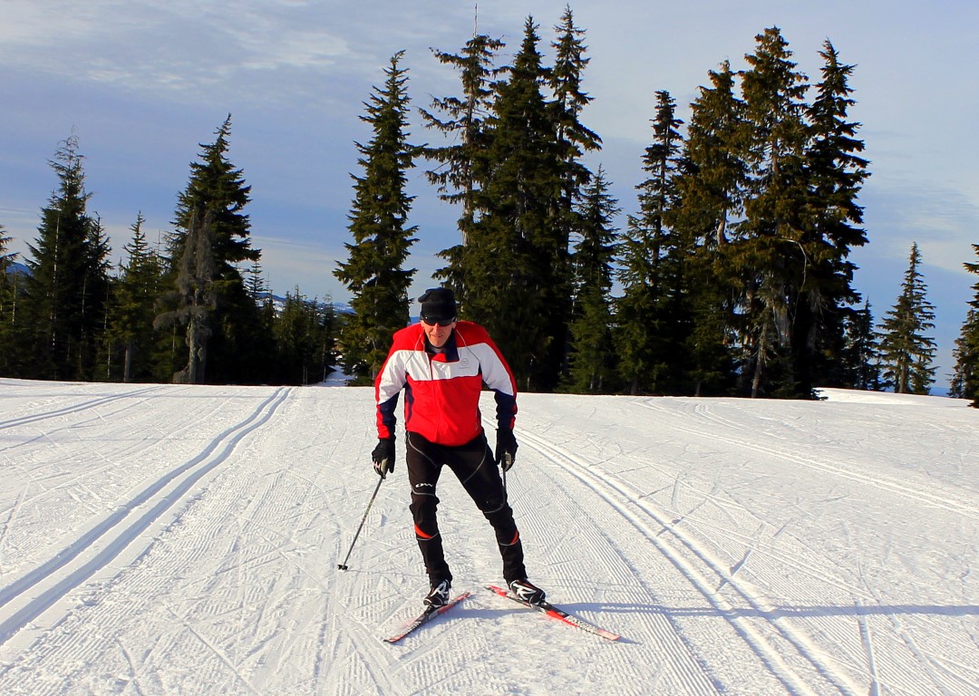 Keith Nicol Adventures Early season cross country skiing at Mt