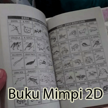 Buku Mimpi 2D dan Erek Erek 2D Bergambar Lengkap 00-99