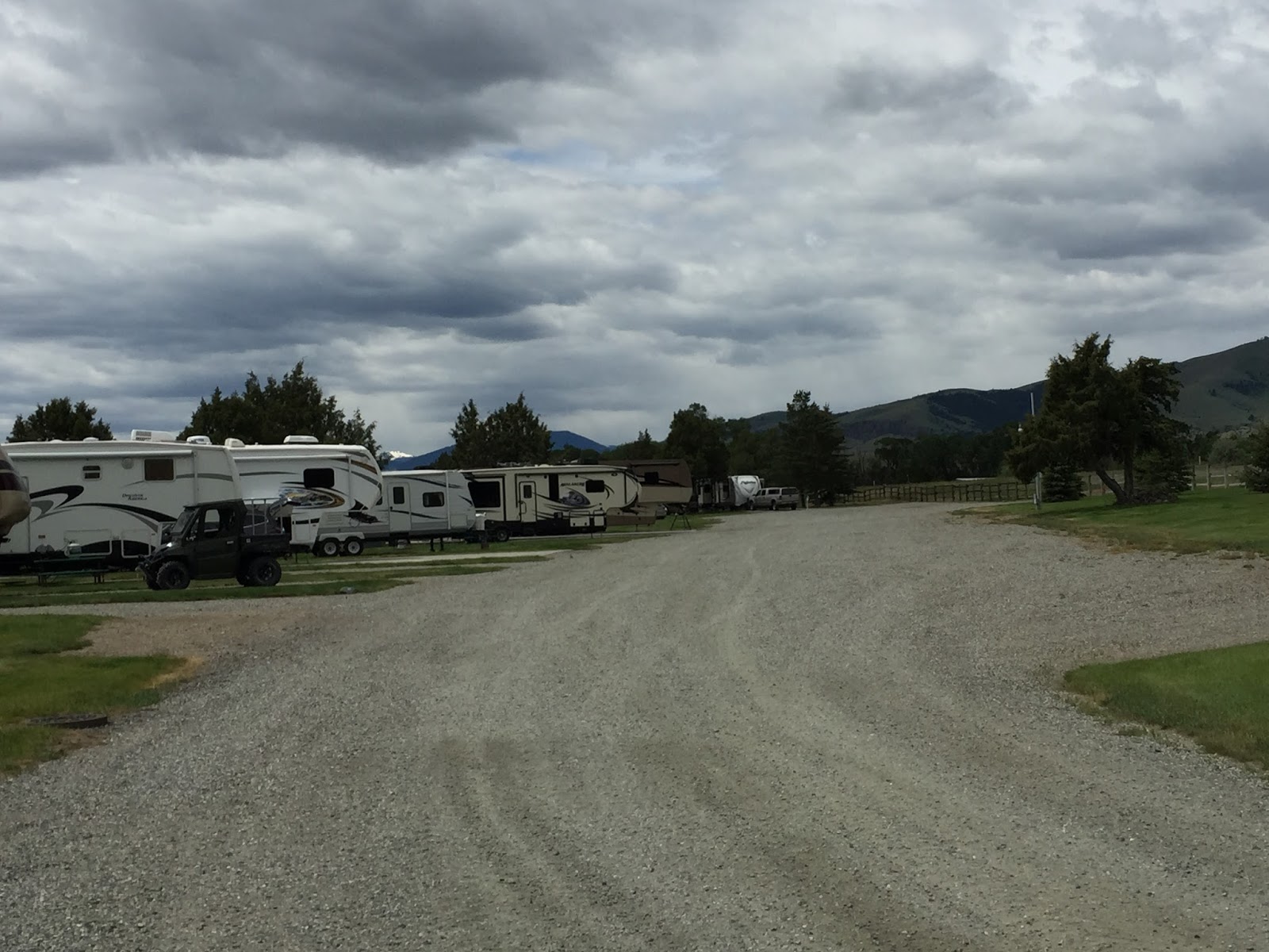 BLUE SKY AHEAD Yellowstone's Edge RV Park, Livingston, MT