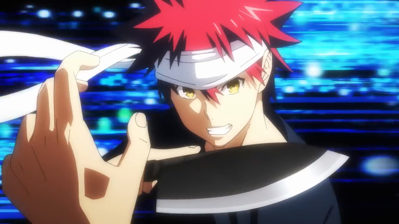 Food Wars! Shokugeki no Soma DUBLADO PELA NETFLIX VS ORIGINAL