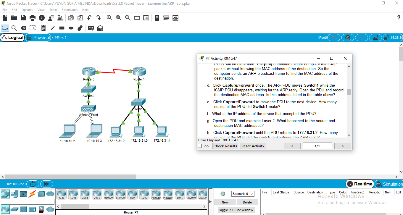 Packet tracer labs picture