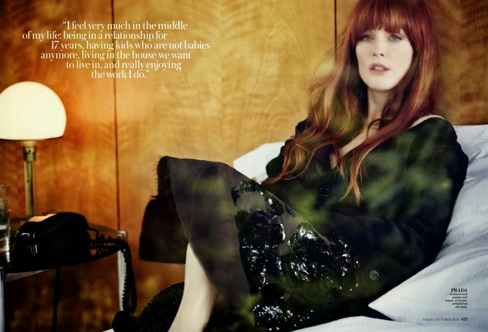 Julianne Moore - InStyle USA Magazine October 2013 - Magazine