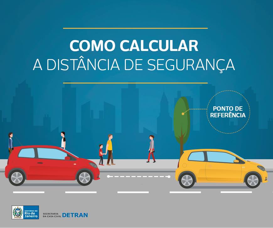 SEGURO EM TEMPOS DE RISCOS Quer aprender a distância segura do veículo à frente? SEGURO EM TEMPOS DE RISCOS Quer aprender a distância segura do veículo à frente?