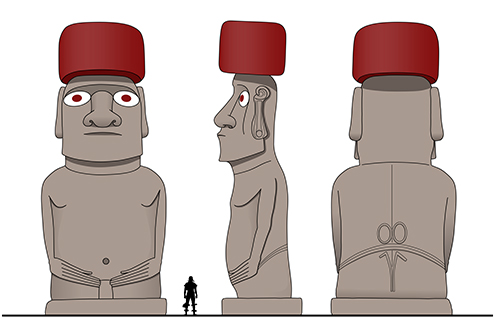 Moai Ahu Tongariki hanga nui isla de pascua plataforma ceremonial altura tipo material drawings dibujo dibujos moais easter island Moai Ahu Tongariki hanga nui isla de pascua plataforma ceremonial altura tipo material drawings dibujo dibujos moais easter island