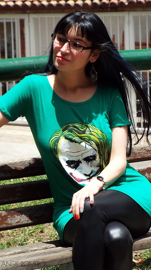 Como hacer camiseta Joker sin moldes sin patrones 