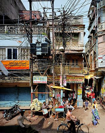 Robert Polidori Street Scene, Varanasi India, 2007