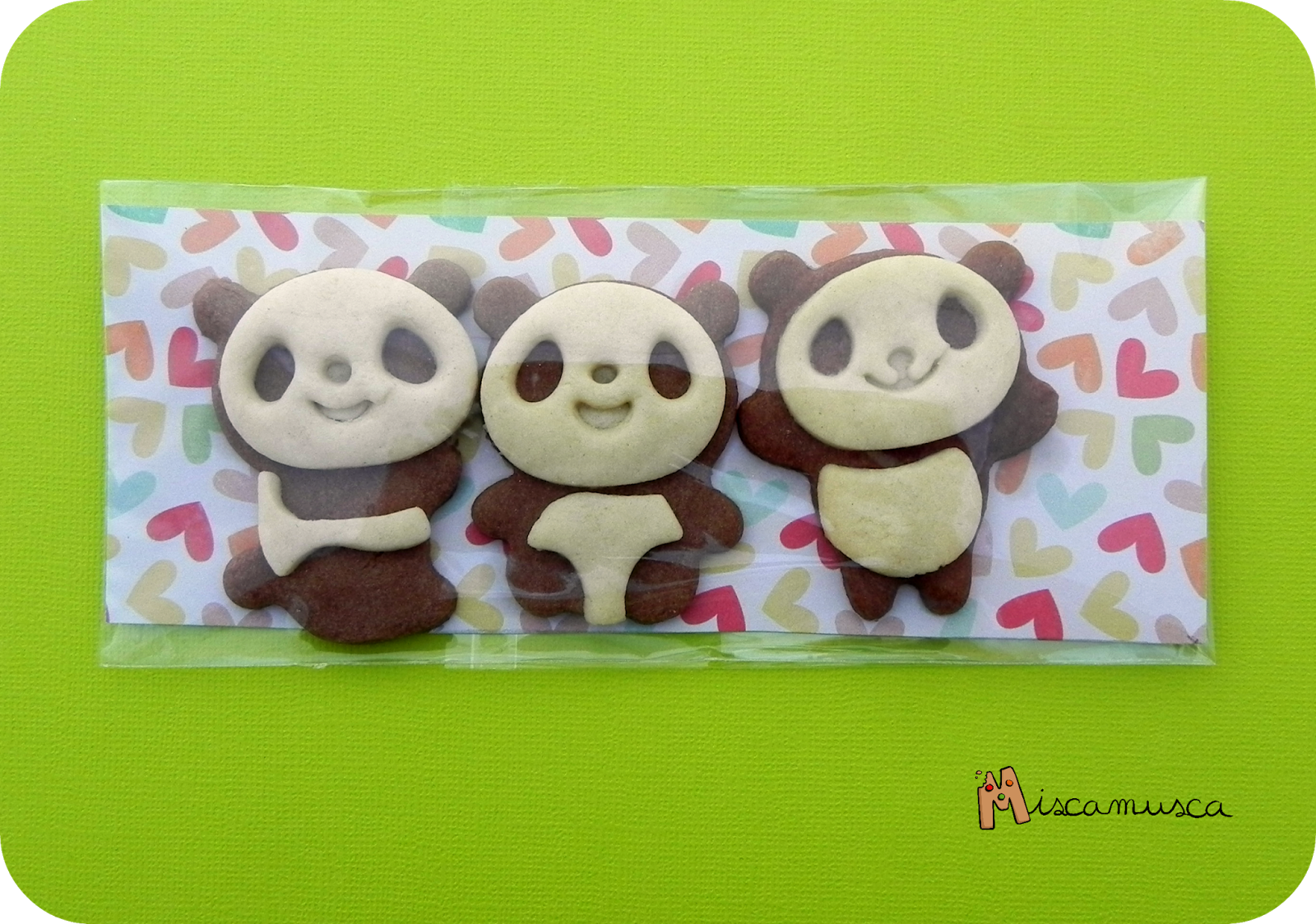 Pack galletas oso panda