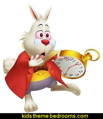 WHITE RABBIT Disney Decal WALL STICKER Home Decor Art Kids ALICE Alice in Wonderland bedroom decor - Alice in wonderland themed rooms - design an Alice in Wonderland Bedroom - Alice in Wonderland bedroom ideas - Alice in Wonderland bedding - Alice in Wonderlnd wall decals - Alice in Wonderland wall murals - alice in wonderland wallpaper mural - tea party theme - alice in wonderland bedroom furniture WHITE RABBIT Disney Decal WALL STICKER Home Decor Art Kids ALICE