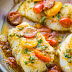 Pan-Seared Cod in White Wine Tomato Basil Sauce