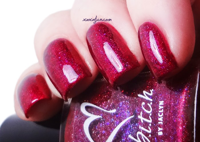 xoxoJen's swatch of b.i.t.c.h. by jaclyn Sex & Candy