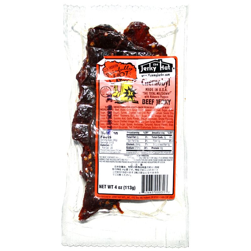 Jerky Hut Chernobyl Beef Jerky Reviews