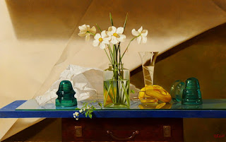 pinturas-fantasticos-bodegones-frutas-flores realistas-cuadros-flores-frutas