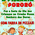 Pizzaria Pororó faz festa do Dia da Crianças com farra de pizza, em Mairi-BA