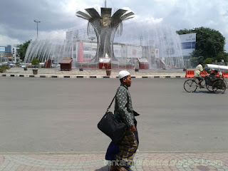 Wisata Palembang city South Sumatera bundaran Palembang city South Sumatera
