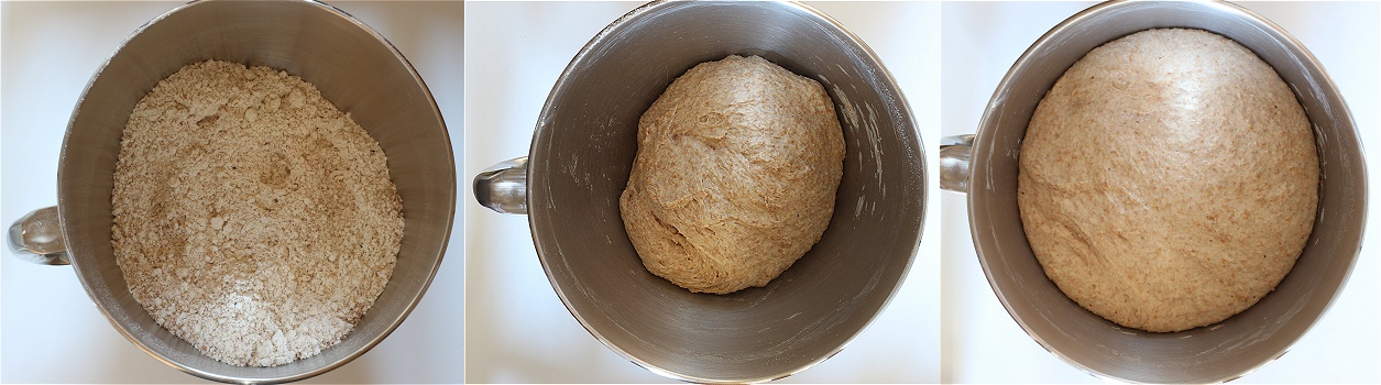 Gemüse-Vollkorn-Döner Anleitung