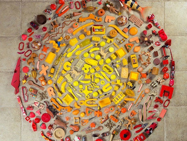 Artists Transform Ordinary Objects Found Throughout Their Home into Colorful Mandalas Junkculture