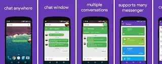 تطبيق FlayChat للرد على محادثات تطبيقات الدردشه والتواصل الاجتماعي بنافذه عائمه 