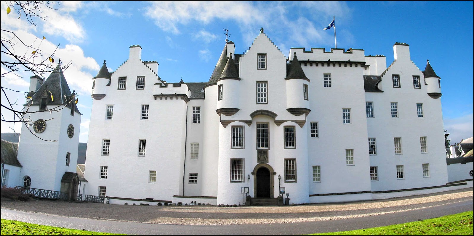 Craigatin House and Courtyard Pitlochry Scotland Blair Castle