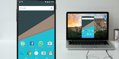 Cara Menghubungkan Layar HP ke Laptop atau Komputer Tanpa Root - Fone Tekno