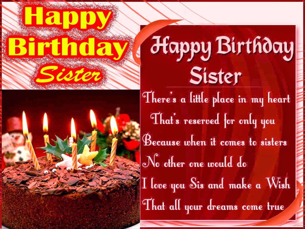 Birthday Wishes Elder Sister