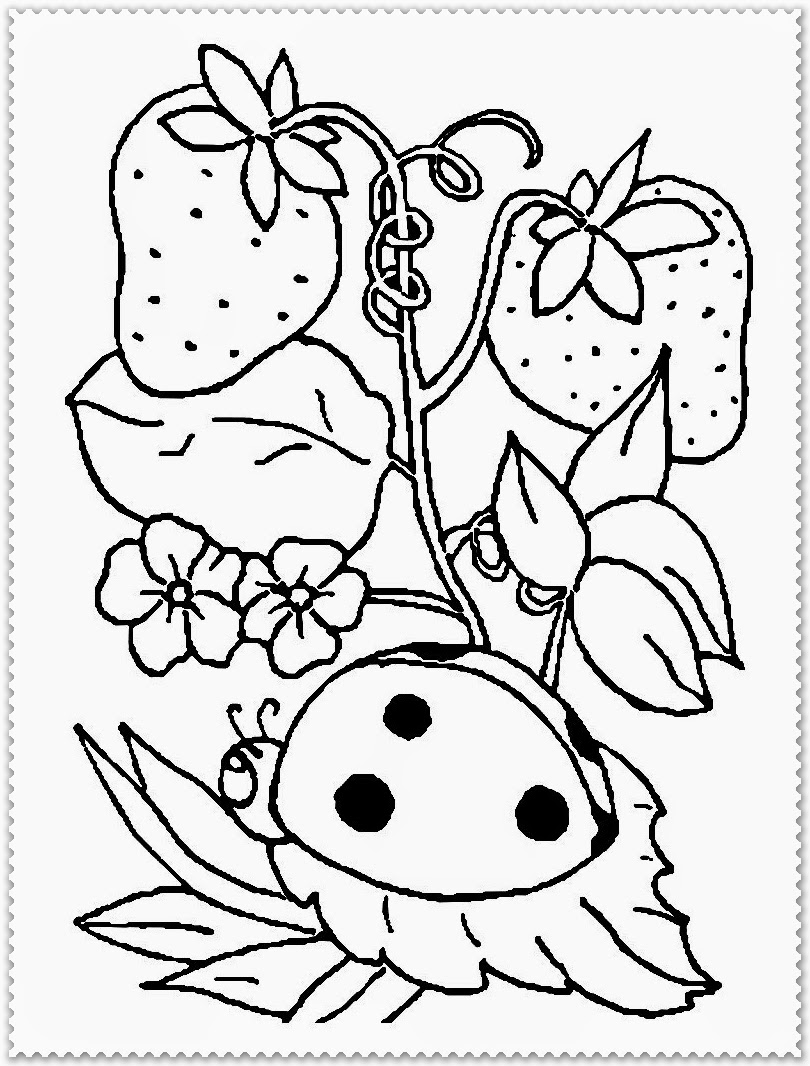 Spring Coloring Pages Printable Realistic Coloring Pages