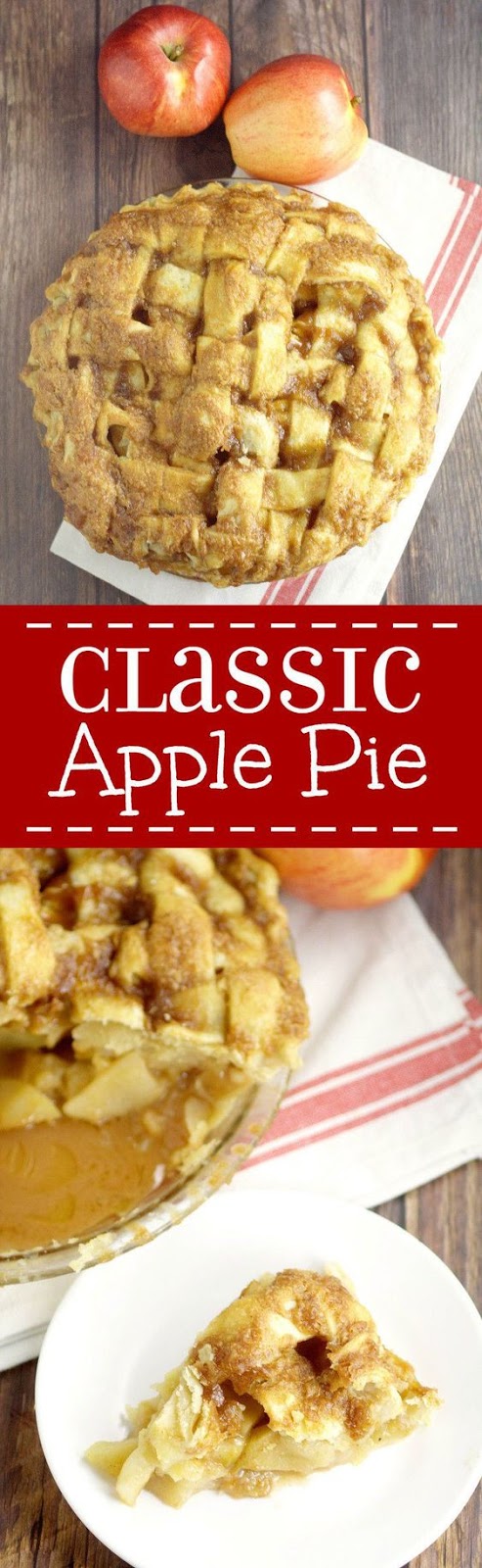 Traditional Apple Pie Recipe - Girls Dishes