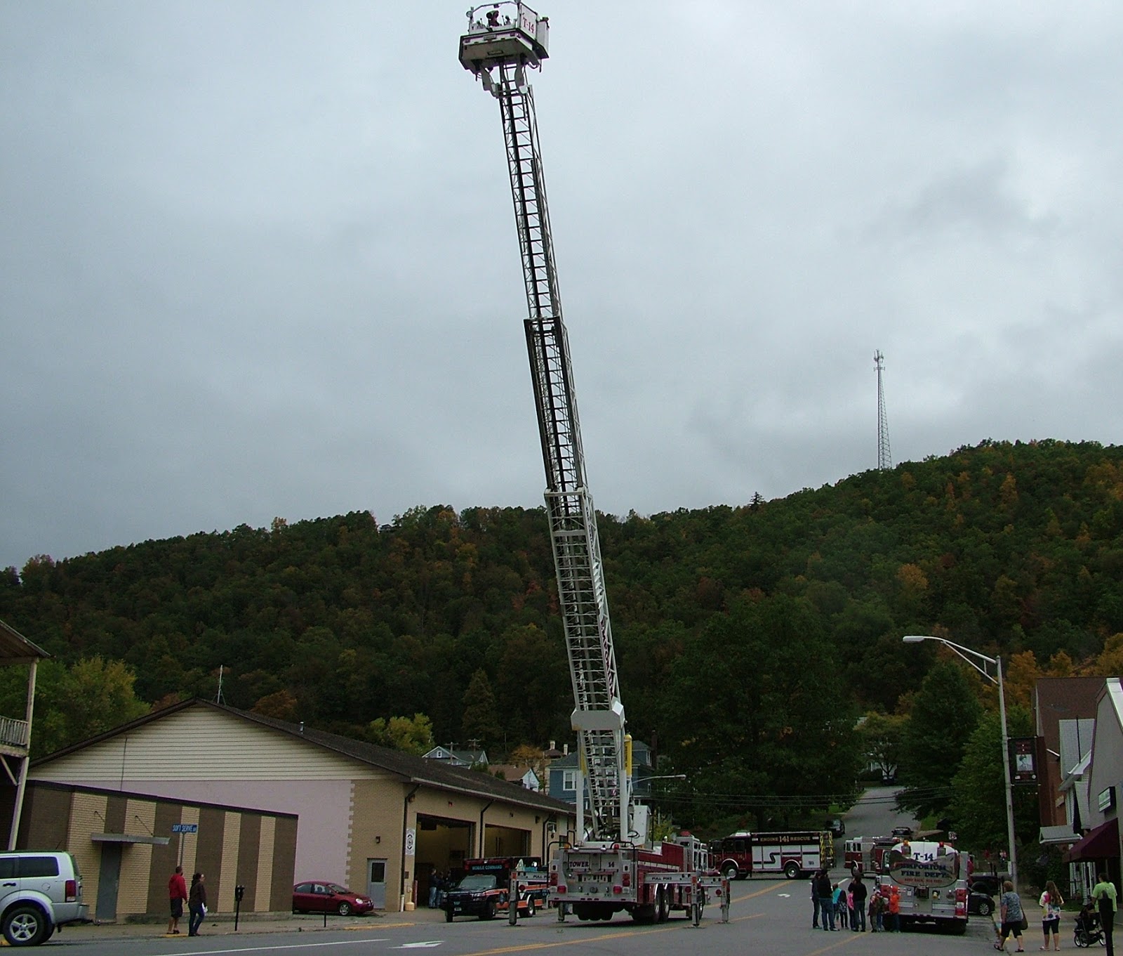 Cameron County PA News Open House At The Emporium Fire Department