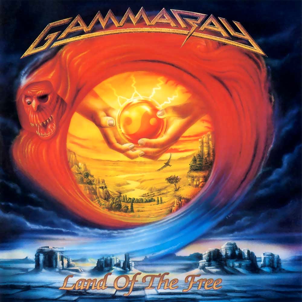 DISCOS Y MAS DISCOS Gamma Ray Land of the free (1995)