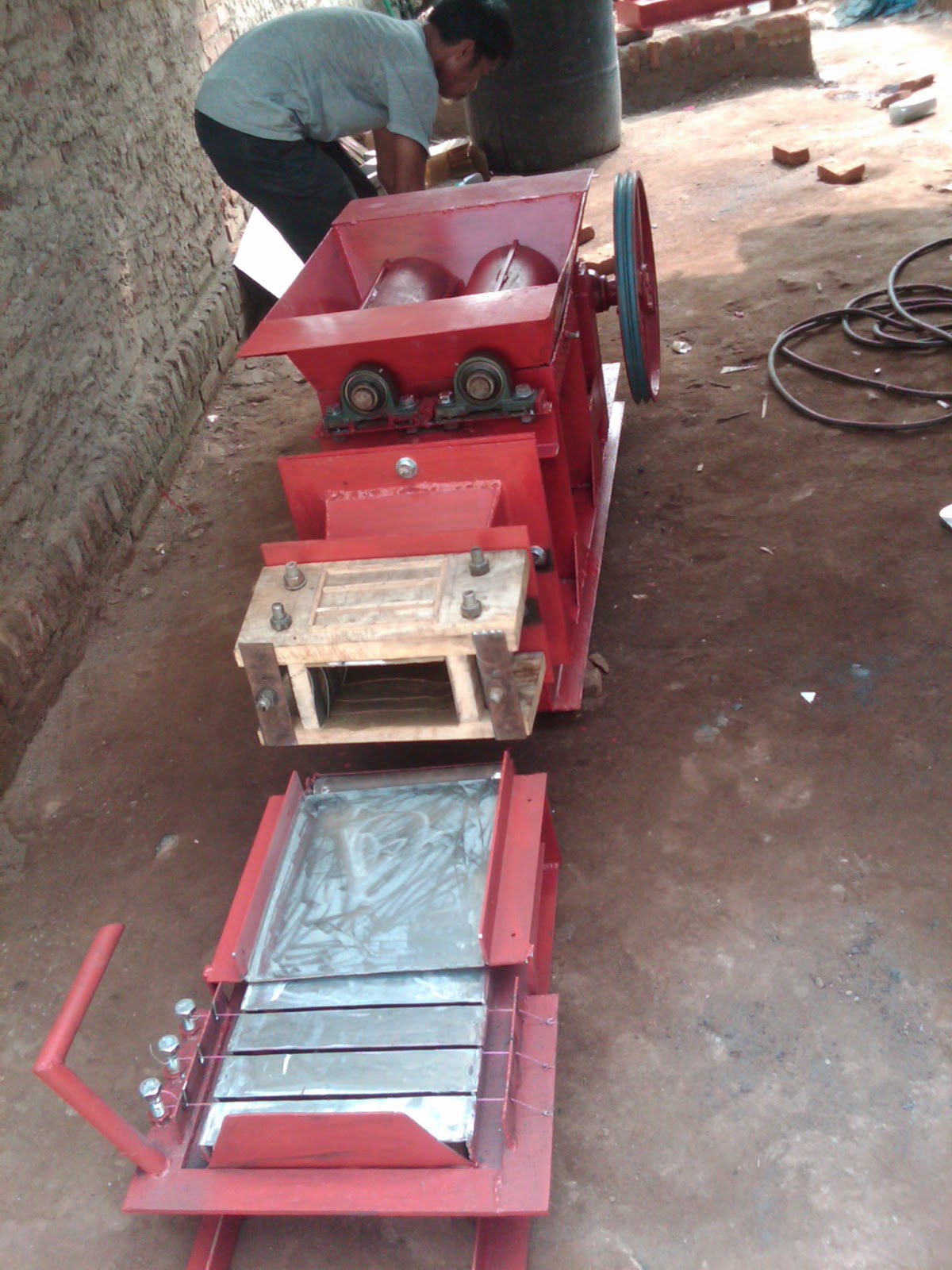 Foto dan Model Mesin Cetak Batu Bata Merah ~ 08777 2729 282 Mesin Cetak