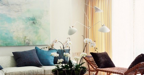 tips dekorasi  ruang  tamu cantik desain gambar furniture 